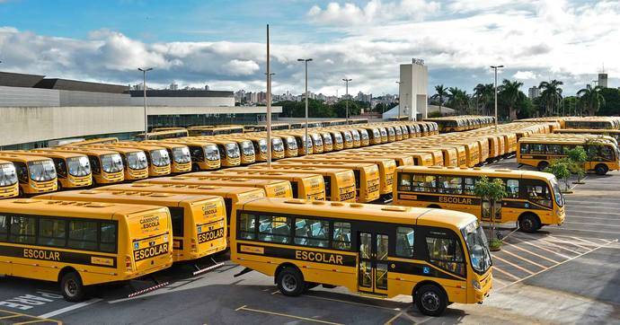 Iveco Bus entrega en Minas Gerais, Brasil, 628 autobuses destinados al transporte escolar