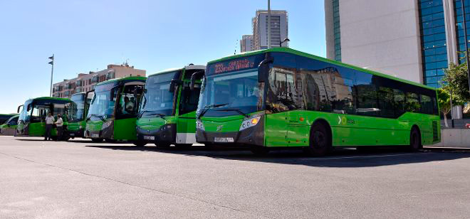 Titsa recupera el horario de invierno para la prestación del servicio