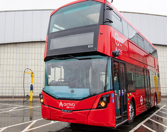 Arriva Londres da la bienvenida a los autobuses Wrightbus cero emisiones