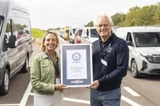 Ford Transit establece un nuevo récord mundial en su 60 aniversario