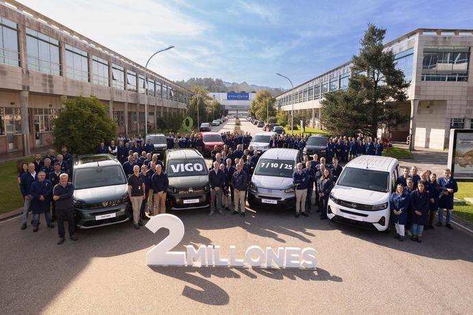 Stellantis Vigo alcanza dos millones de vehículos producidos