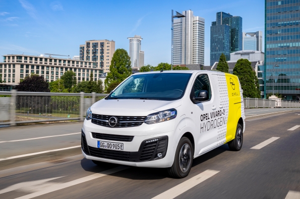 El Opel Vivaro-e Hydrogen el vehículo comercial ligero ideal para larga distancia
