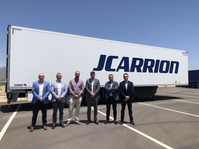 JCarrion suma a su flota 405 semirremolques de Schmitz Cargobull