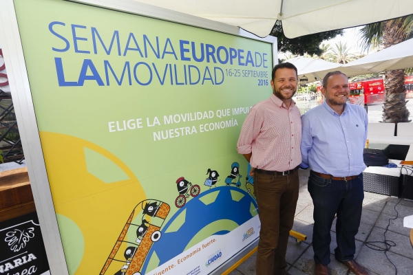 Guaguas participa en las actividades de la Semana Europea de la Movilidad