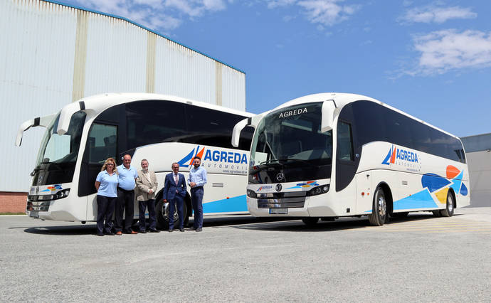 Los nuevos autocares de Ágreda Automóvil.