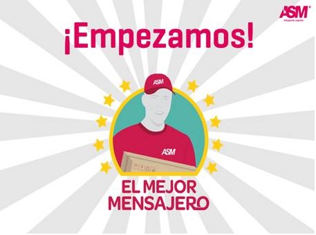 La compañía ASM busca al 'Mejor Mensajero' de 2016