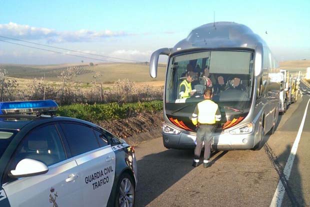 11.885 sanciones a buses y camiones en Andaluc&#237;a