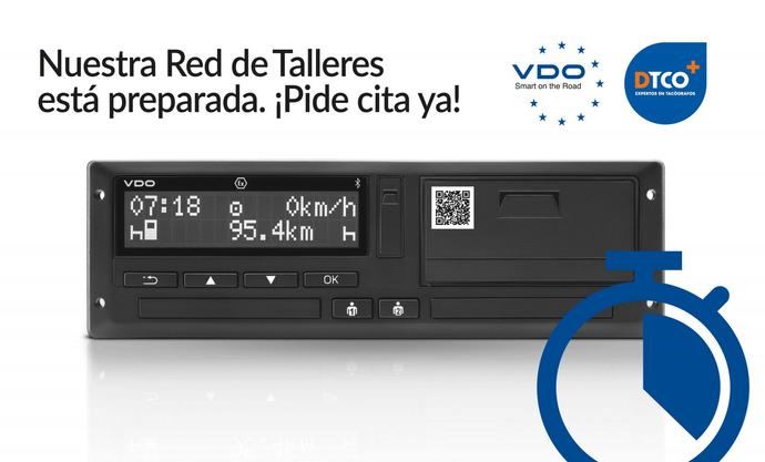 VDO lanza una campaña para facilitar instalación del nuevo tacógrafo