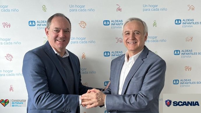 Scania firma un acuerdo de colaboración con Aldeas Infantiles SOS