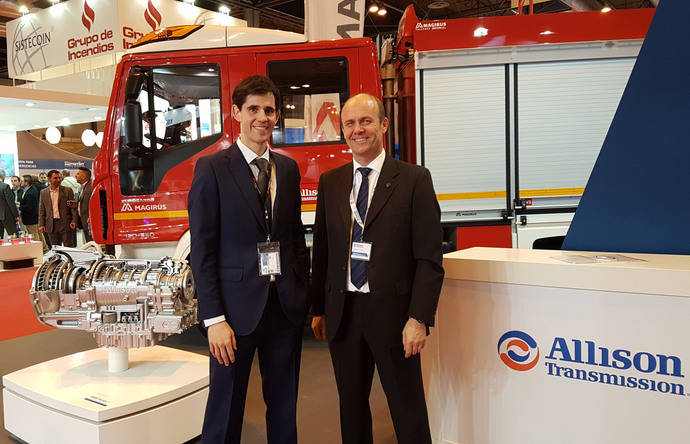 Allison Transmission presenta el nuevo Magirus en SICUR 2018