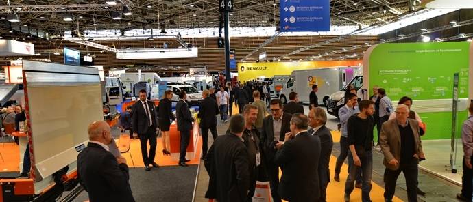 Imagen de la feria Solutrans 2017.