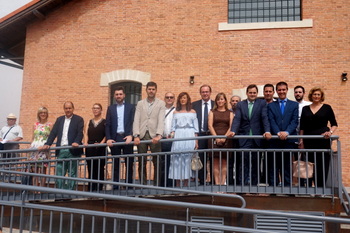 Inauguración de la estación de autobuses de Almansa.