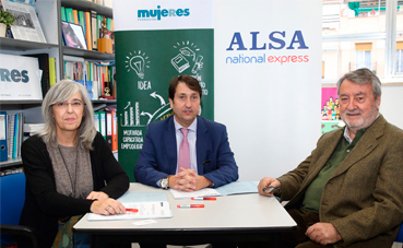 Alsa y Fundación Mujeres, contra la violencia de género