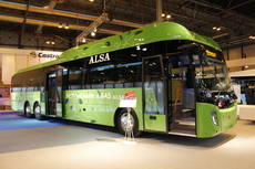 Uno de los autobuses entregados a Alsa