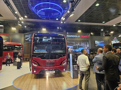 Anadolu Isuzu presenta su Novo Bolt durante Busworld 2023