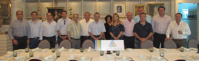 Un momento de la asamblea general de Fedintra.