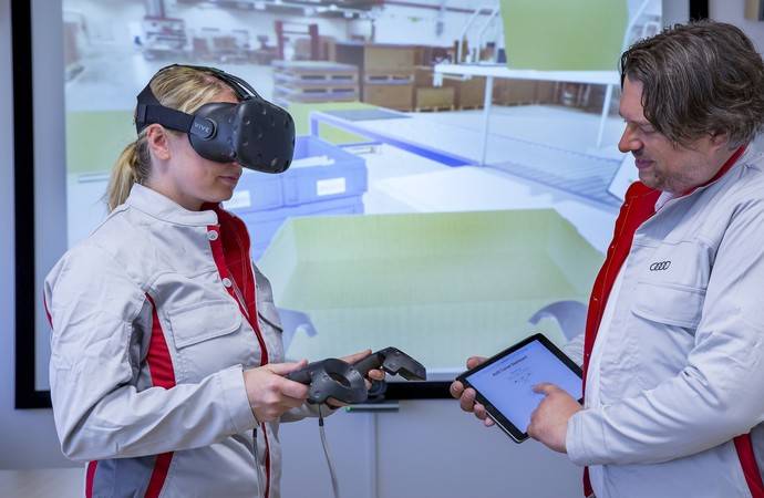 Audi forma a sus empleados con realidad virtual