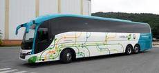 Autobús del servicio de Iurraldebus
