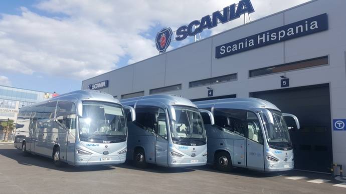 Autocares Bravo incorpora tres autobuses de Scania a su flota