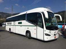Autobús Volvo adquirido por Autocares Medina