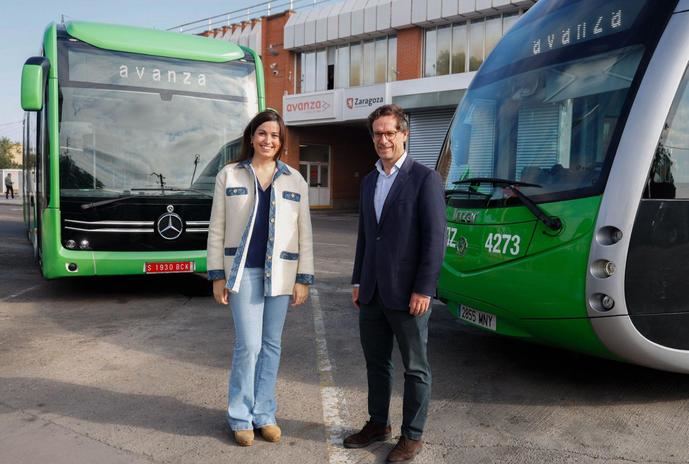 Avanza completa la primera fase de electrificación de la flota de Zaragoza