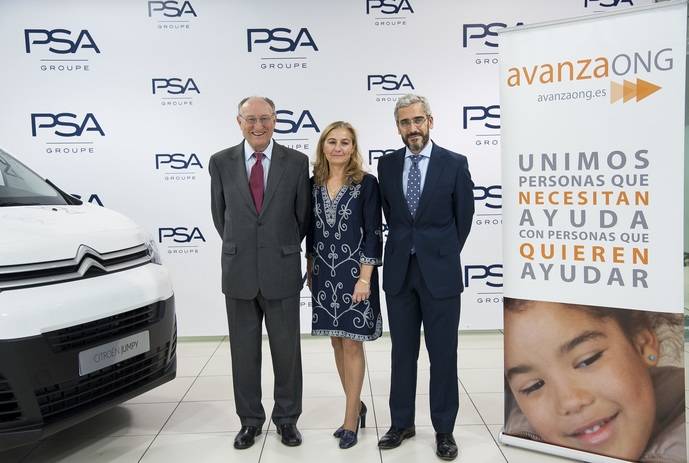 La Fundación del Grupo PSA apoya la labor solidaria de Avanza ONG