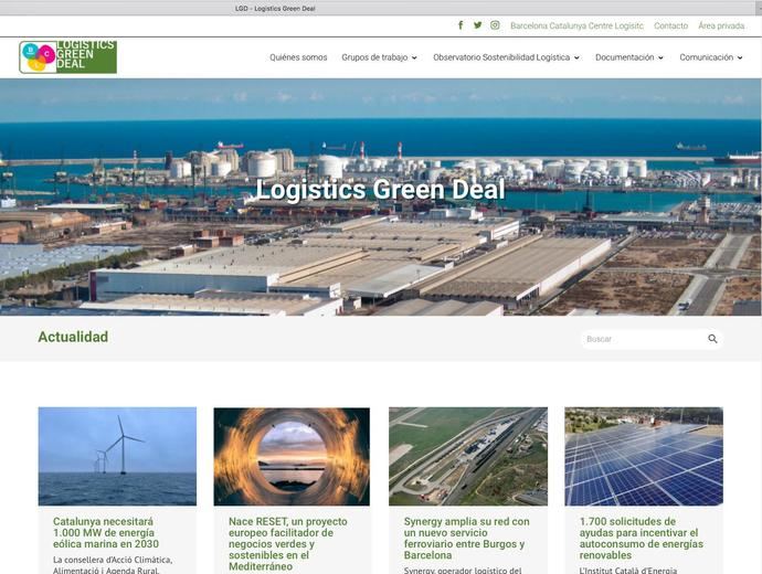 BCL avanza en la descarbonización, y lanza la web ‘Logistics Green’