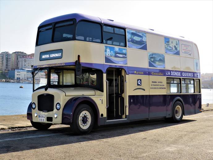 Autos González se estrena en Galiexpo Motor Show con su Bristol Lodekka de 1968