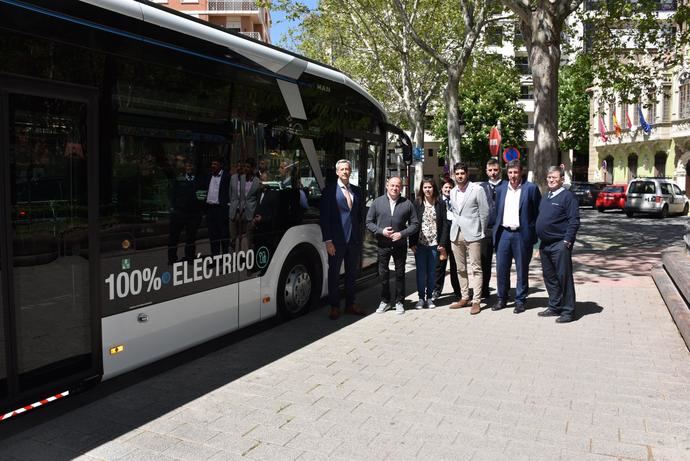 Primeras pruebas en Albacete, para incorporar autobuses eléctricos MAN