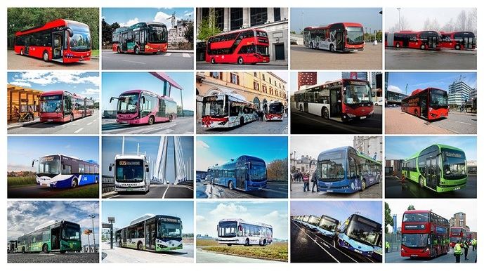BYD ha entregado más de 70 000 buses 100% eléctricos en todo el mundo