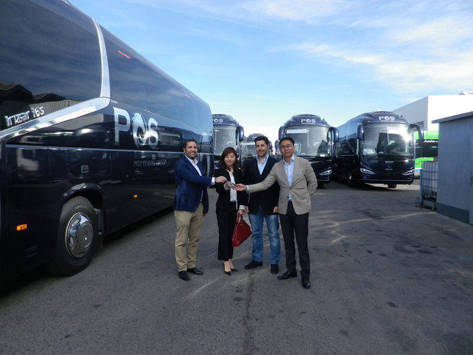 Los nuevos autocares de Bastian Bus.