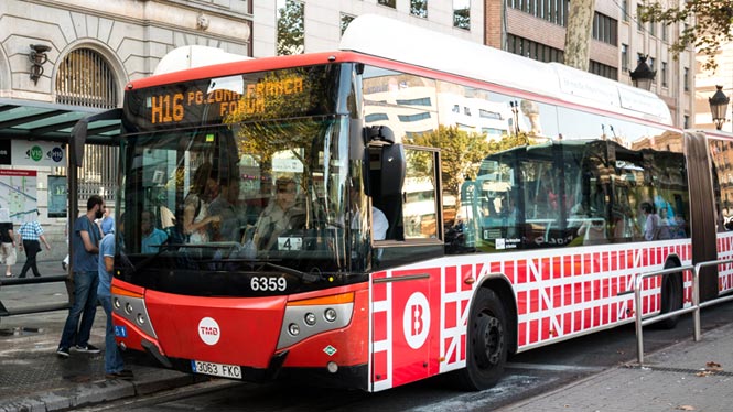Interurbanos, transporte público que más crece en 2018 en Barcelona