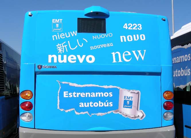 EMT de Madrid recibe 200 nuevos autobuses en 2016