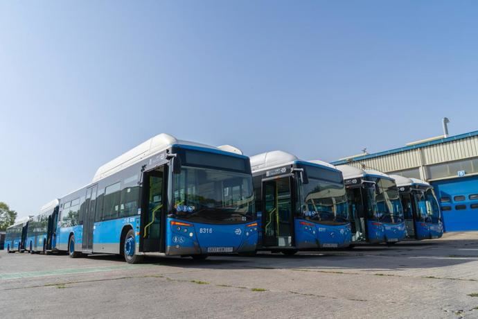 Quince buses de EMT Madrid a Toledo, tras las inundaciones de sus cocheras