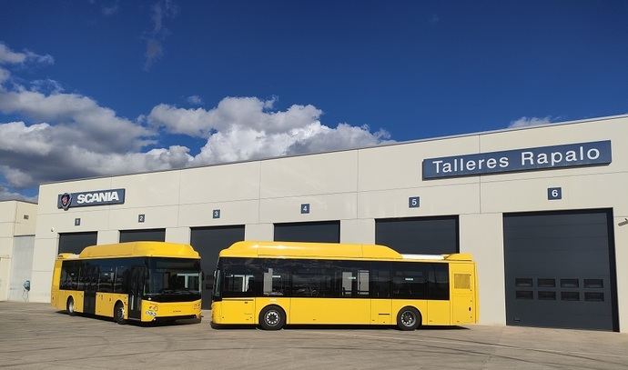 Vila-real recibe dos buses de GNC de Scania para su transporte urbano
