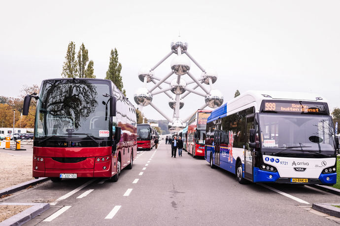 El hidrógeno y la sostenibilidad marcan la senda de una nueva edición de Busworld en Bruselas