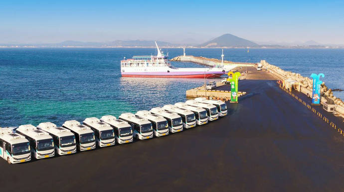 BYD lanza su eléctrico en la famosa isla de Jeju en Corea del Sur