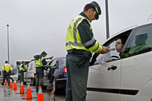 1.912 conductores detectados en una semana habiendo consumido alcohol y drogas