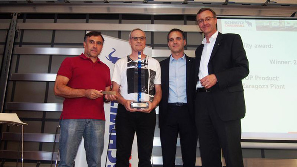 El Top-Product-Quality-Award es otorgado a Smith Cargobull por segundo año consecutivo.