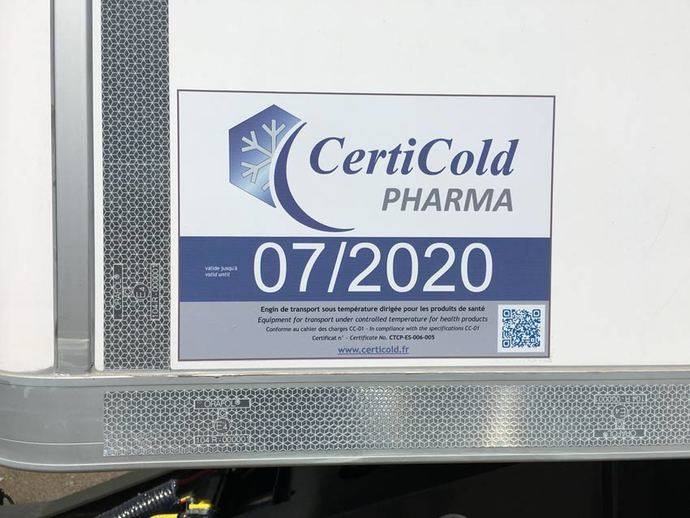 Lecitrailer ya posee el certificado Certicold Pharma