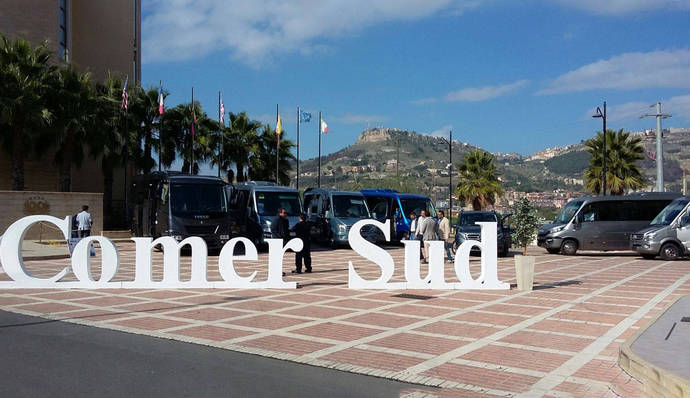 Imagen de la presentación de Ferqui en tierras sicilianas.