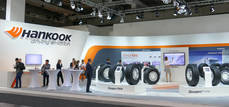 El estand de Hankook.