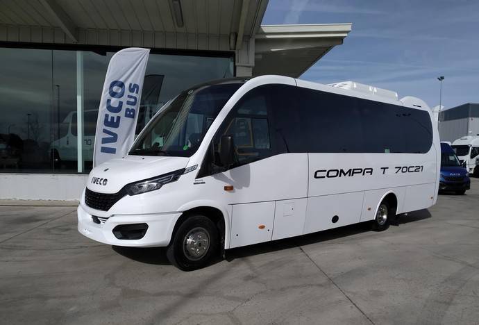 El Road Show de Iveco muestra su nuevo chasis Daily 70C21 y Unvi presenta su exitoso Compa T sobre esta nueva plataforma