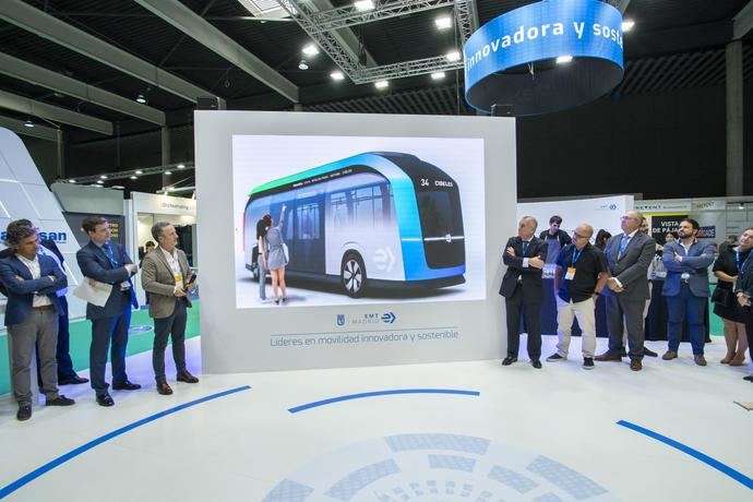 Nuevo autobús icónico y vanguardista de Madrid: 'Horizonte'