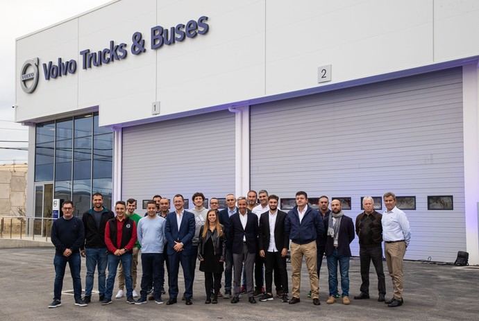 Nuevas instalaciones en A Coruña de Ekam, concesionario oficial Volvo Trucks