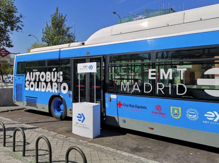 EMT renueva el convenio de colaboración con Cruz Roja de Madrid