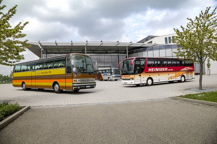 Setra celebra 65 años de su primer autocar