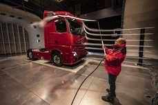 Tecnología aerodinámica para el nuevo Actros