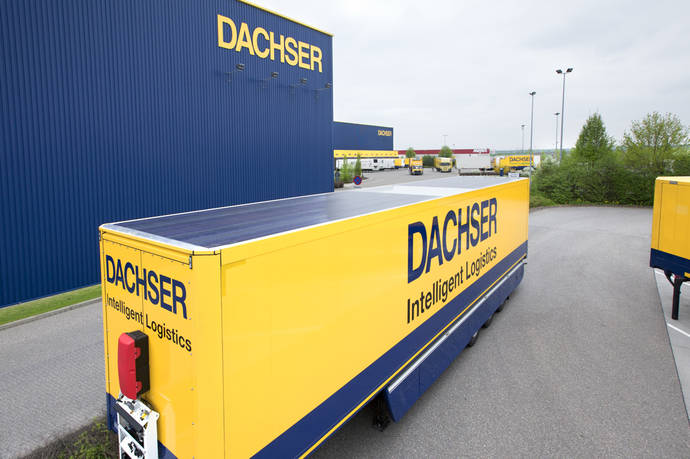 Dachser se plantea como objetivo usar la energía solar en sus vehículos