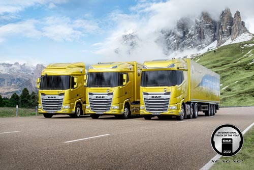 Los nuevos modelos de DAF reciben el premio 'International Truck of the Year'